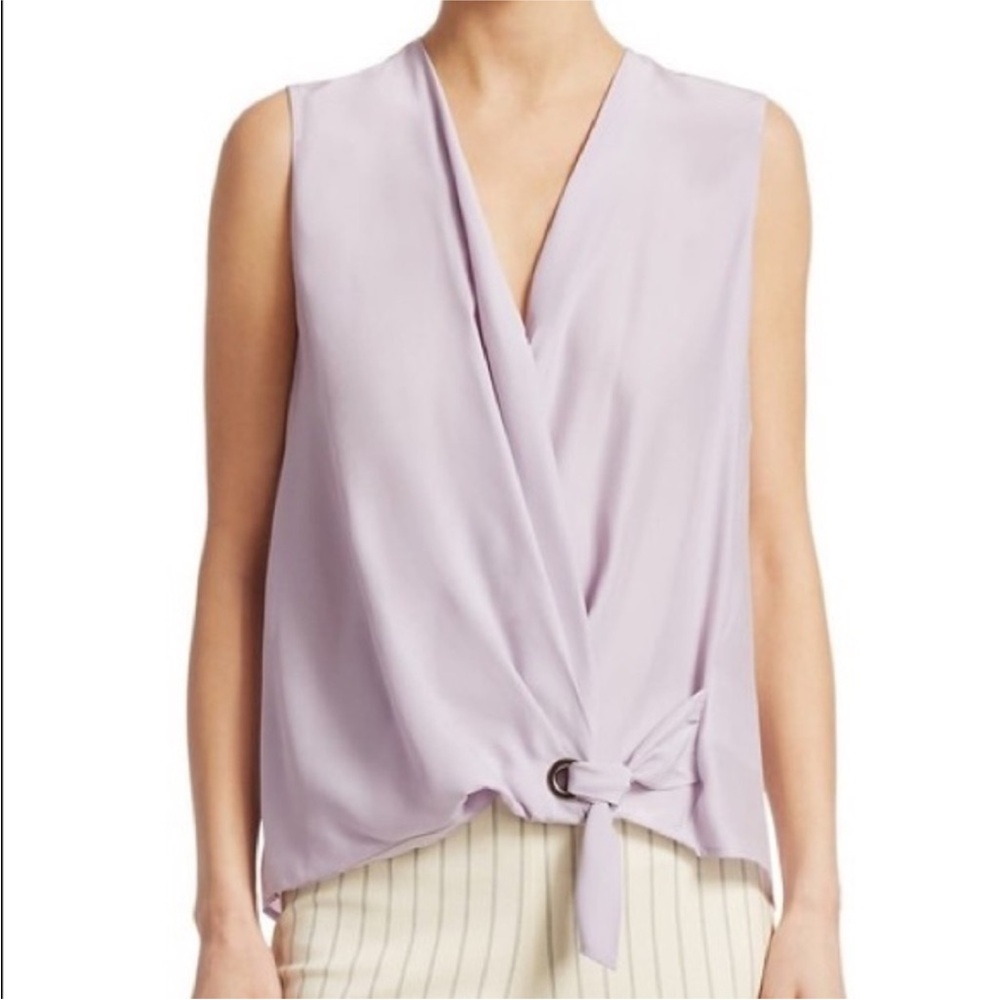 Rag & Bone silk sleeveless blouse top Size L
